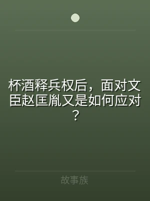 杯酒释兵权后，面对文臣赵匡胤又是如何应对