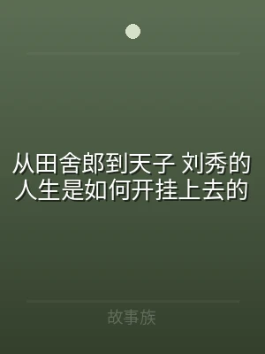从田舍郎到天子 刘秀的人生是如何开挂上去