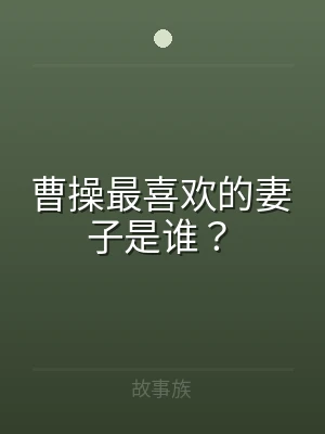 曹操最喜欢的妻子是谁？