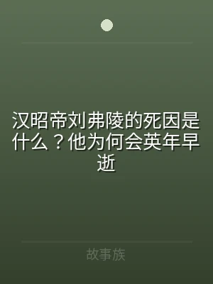 汉昭帝刘弗陵的死因是什么？他为何会英年早