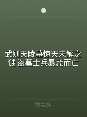 武则天陵墓惊天未解之谜 盗墓士兵暴毙而亡
