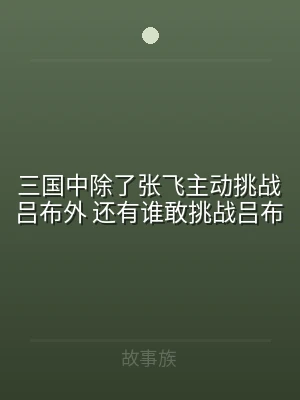 三国中除了张飞主动挑战吕布外 还有谁敢挑