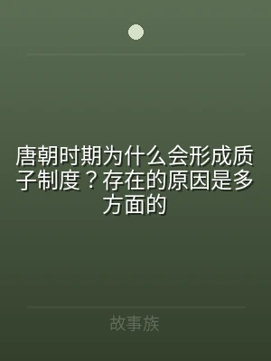 唐朝时期为什么会形成质子制度？存在的原因