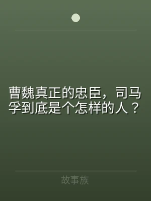 曹魏真正的忠臣，司马孚到底是个怎样的人？