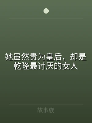 她虽然贵为皇后，却是乾隆最讨厌的女人