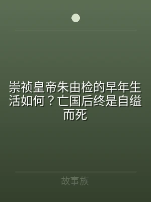 崇祯皇帝朱由检的早年生活如何？亡国后终是