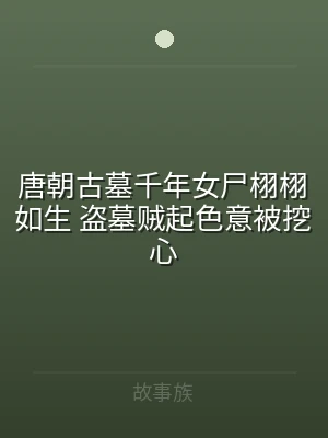 唐朝古墓千年女尸栩栩如生 盗墓贼起色意被