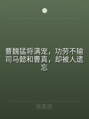 曹魏猛将满宠，功劳不输司马懿和曹真，却被