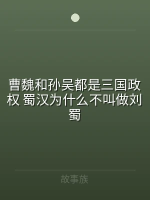 曹魏和孙吴都是三国政权 蜀汉为什么不叫做