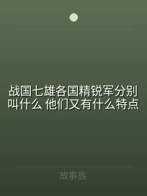 战国七雄各国精锐军分别叫什么 他们又有什