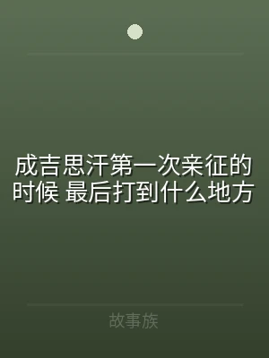 成吉思汗第一次亲征的时候 最后打到什么地