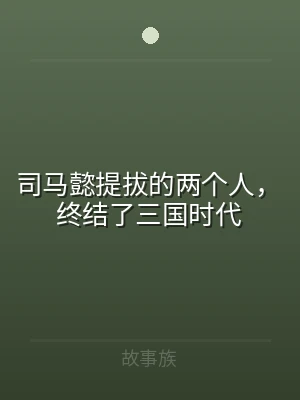 司马懿提拔的两个人，终结了三国时代