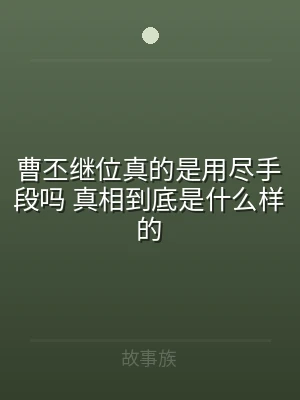 曹丕继位真的是用尽手段吗 真相到底是什么