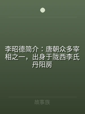 李昭德简介：唐朝众多宰相之一，出身于陇西