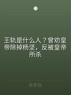 王轨是什么人？曾劝皇帝除掉杨坚，反被皇帝