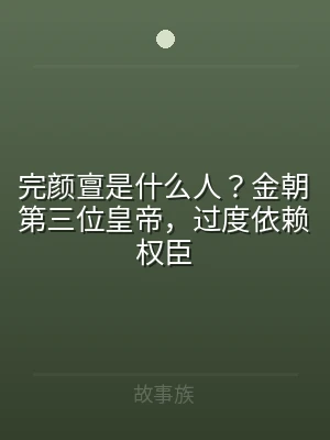 完颜亶是什么人？金朝第三位皇帝，过度依赖