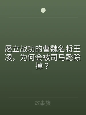屡立战功的曹魏名将王凌，为何会被司马懿除