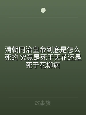清朝同治皇帝到底是怎么死的 究竟是死于天
