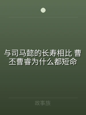 与司马懿的长寿相比 曹丕曹睿为什么都短命