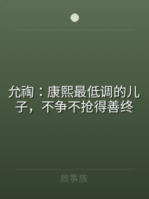 允祹：康熙最低调的儿子，不争不抢得善终