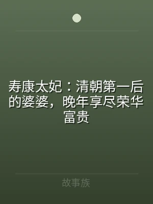 寿康太妃：清朝第一后的婆婆，晚年享尽荣华