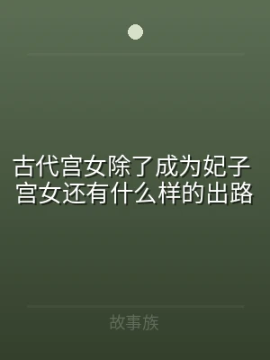 古代宫女除了成为妃子 宫女还有什么样的出