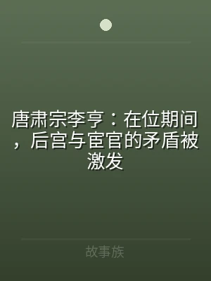 唐肃宗李亨：在位期间，后宫与宦官的矛盾被