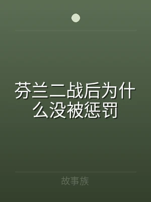 芬兰二战后为什么没被惩罚