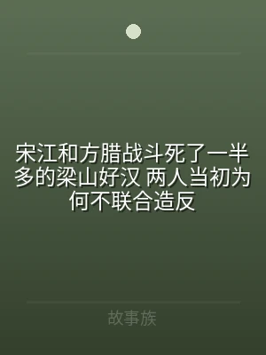 宋江和方腊战斗死了一半多的梁山好汉 两人