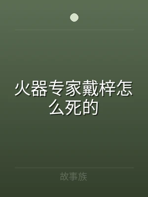 火器专家戴梓怎么死的
