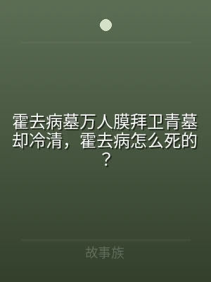 霍去病墓万人膜拜卫青墓却冷清，霍去病怎么