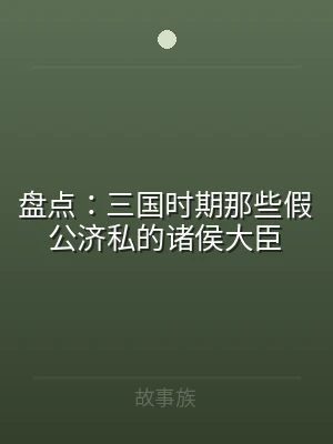 盘点：三国时期那些假公济私的诸侯大臣