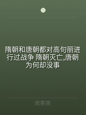隋朝和唐朝都对高句丽进行过战争 隋朝灭亡
