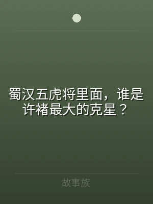 蜀汉五虎将里面，谁是许褚最大的克星？