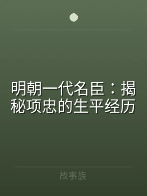 明朝一代名臣：揭秘项忠的生平经历
