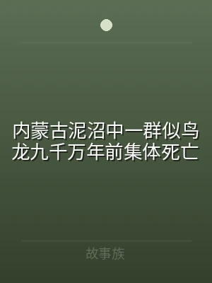 内蒙古泥沼中一群似鸟龙九千万年前集体死亡