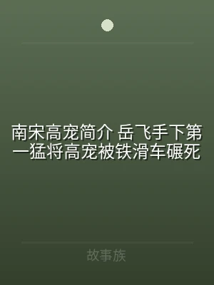 南宋高宠简介 岳飞手下第一猛将高宠被铁滑