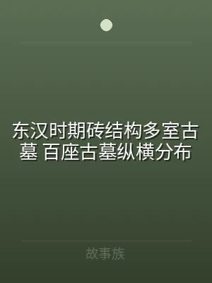 东汉时期砖结构多室古墓 百座古墓纵横分布