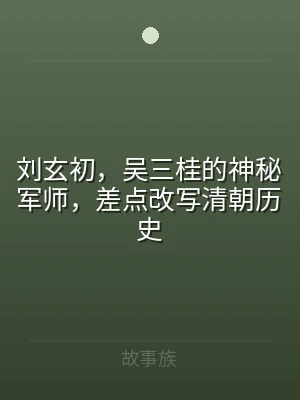 刘玄初，吴三桂的神秘军师，差点改写清朝历