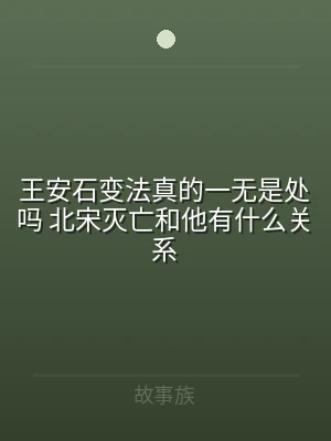王安石变法真的一无是处吗 北宋灭亡和他有