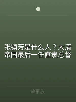 张镇芳是什么人？大清帝国最后一任直隶总督