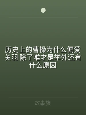 历史上的曹操为什么偏爱关羽 除了唯才是举