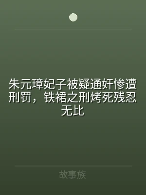 朱元璋妃子被疑通奸惨遭刑罚，铁裙之刑烤死