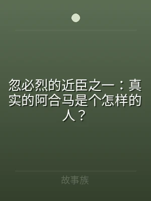 忽必烈的近臣之一：真实的阿合马是个怎样的