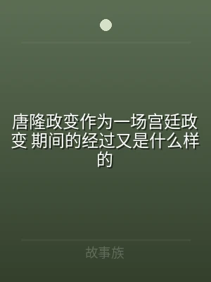 唐隆政变作为一场宫廷政变 期间的经过又是