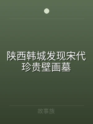 陕西韩城发现宋代珍贵壁画墓