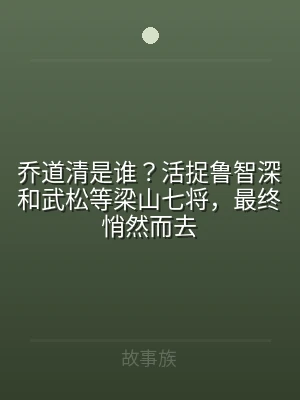 乔道清是谁？活捉鲁智深和武松等梁山七将，