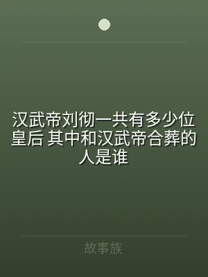 汉武帝刘彻一共有多少位皇后 其中和汉武帝