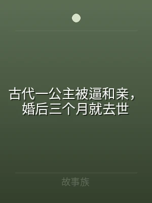 古代一公主被逼和亲，婚后三个月就去世