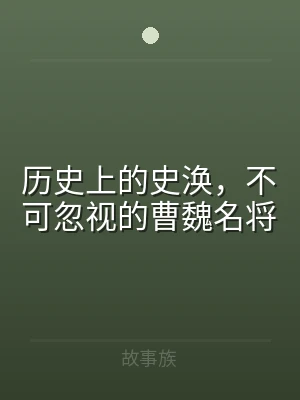 历史上的史涣，不可忽视的曹魏名将